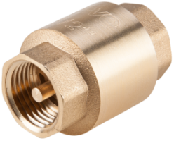 Check Valve with Brass Obturator F-F EvoSanitary®