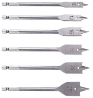 Spade Wood Drill Bits (6 pcs) EvoTools®