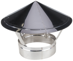 Chimney Terminal Cap Stainless Steel