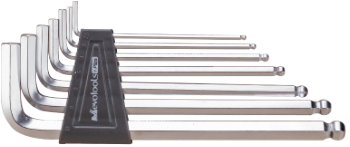 Hex Keys CR-V Ball End (7 Pieces) EvoTools +Plus®