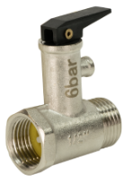 Safety Valve 1/2" F-M (6 bar) EvoSanitary®