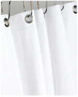 White Shower Curtain