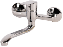 Bath Tap Long Spout 2025 EvoSanitary®