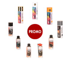 Promo pack spray paint and multipurpose spray 168 pcs