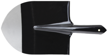 Round Shovel / L[mm]: 300; l[mm]: 230; G[kg]: 0.9; C[pcs]: 1