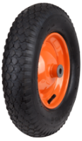Pneumatic Wheelbarrow Wheel with Metal Rim