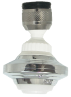 Flexible Faucet Sprayer DELUXE White/Chrome