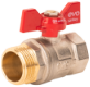 Ball Valve - Butterfly Handle F-M 2077