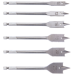 Spade Wood Drill Bits (6 pcs) EvoTools®
