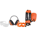 Brush Cutter Kit 2 / Goggles, Hearing Protection, 2 Rolls Nylon Line, Brush Cutter Harness with Protection D