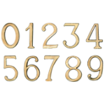Self-Adhesive Number