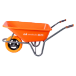 Wheelbarrow with Polyurethane Wheel and Metal Rim Type P EvoTools +Plus®