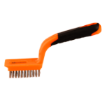 Stainless Steel Wire Brush, Plastic Handle, 2 Colors, Mini