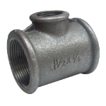 Black Reducing Tee 130 EvoSanitary®