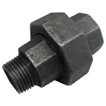 Black Union Female Thread - Male Thread 331 EvoSanitary®