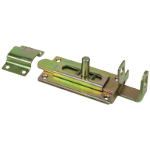 Flat Gate Bolt, Yellow Zinc-Plated