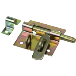 Gate Bolt with Padlock Eyes