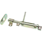 Gate Bolt, Yellow Zinc-Plated